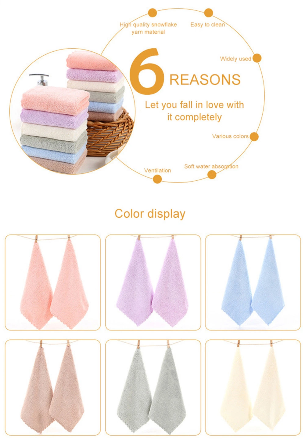 Super Soft Baby Washcloth for Delicate Skin and Great Sewing Face Towel